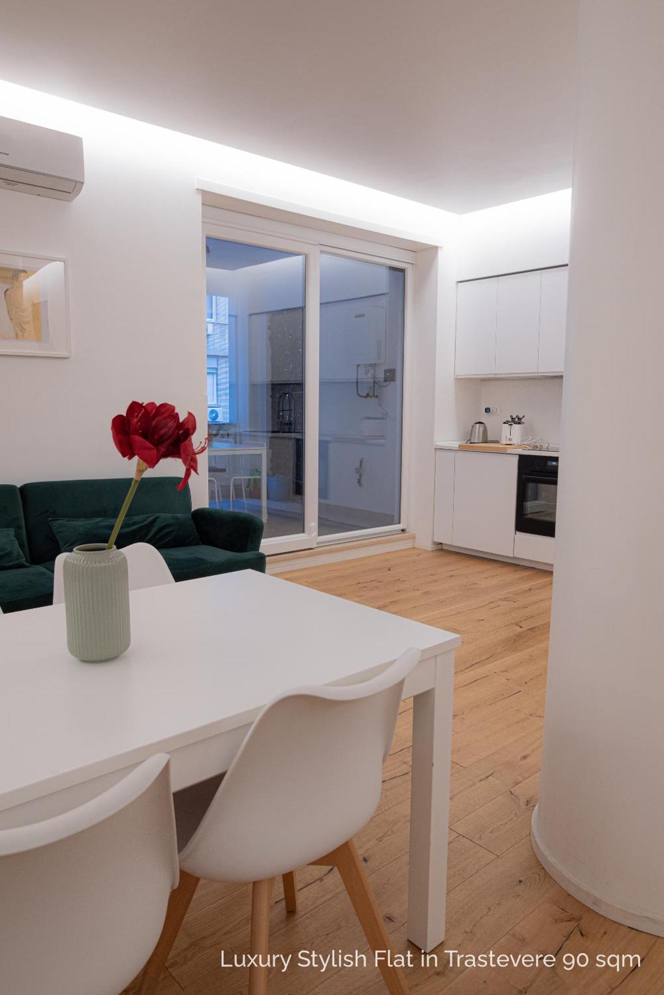 La Dolce - Luxury Stylish Flats In Trastevere 70-90sqm Apartment Rom